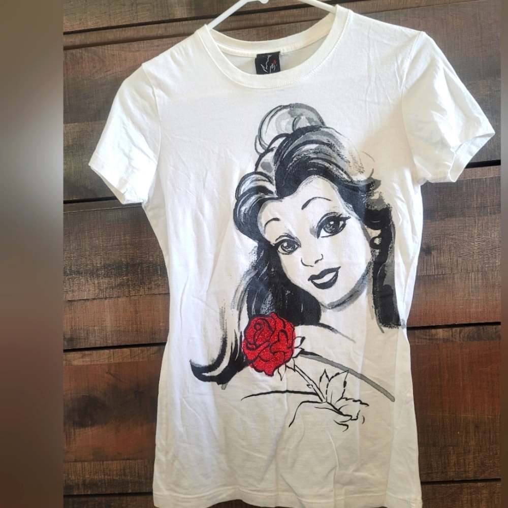 Beauty and the Beast Bell shirt.